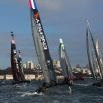 Les gars d'Energy jouent en milieu de flotte. © ACEA/ Photo Gilles Martin-Raget